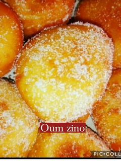 صورة لوصفة اسهل بيني بدون بيض ولا عجن من قناة oum zino