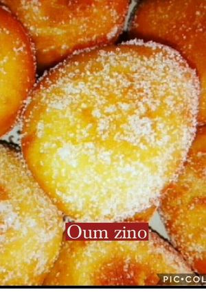 صورة لوصفة اسهل بيني بدون بيض ولا عجن من قناة oum zino