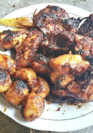 Foto resep Ayam Bakar Arang+tips