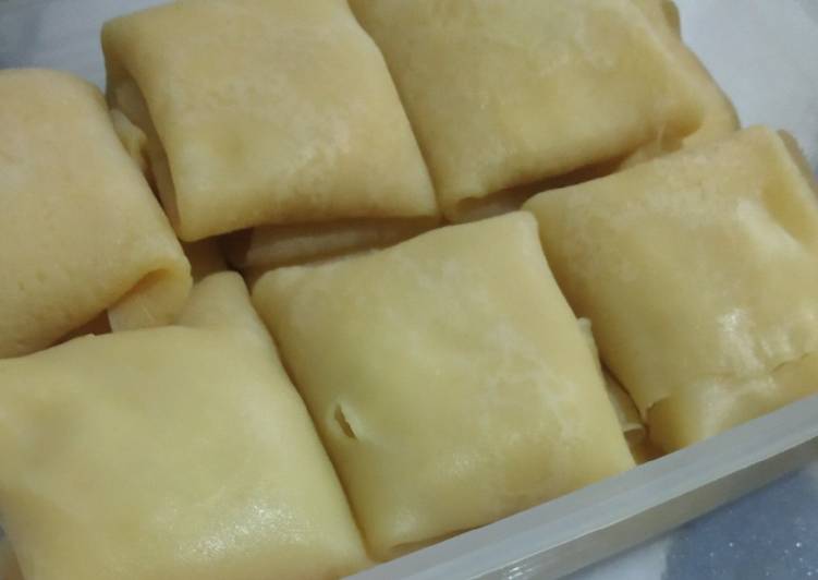 makanan Pancake durian tanpa whipcream Anti Gagal