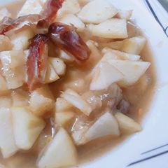 A picture of Fruit chat recipie.