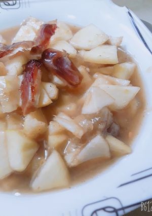 A picture of Fruit chat recipie.
