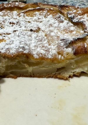 Una foto de Tarta de manzana express