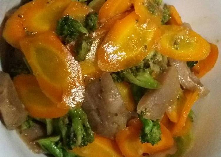 Brokoli wortel baso