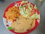 Pechuga de pollo con salsa de chipotle!!! 😋 deliciosa