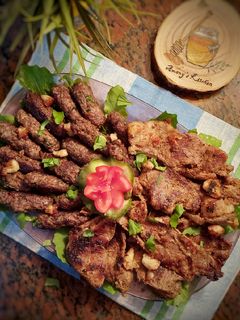 صورة لوصفة شرائح لحمة مشوية ، كفتة مشوية 🥩