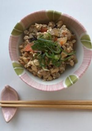 A picture of Scrambled Tofu (Iridofu).