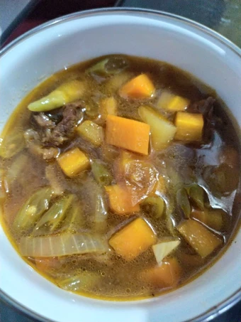 Langkah Gampang Membuat Resep Asem-asem daging sapi yang Enak Banget