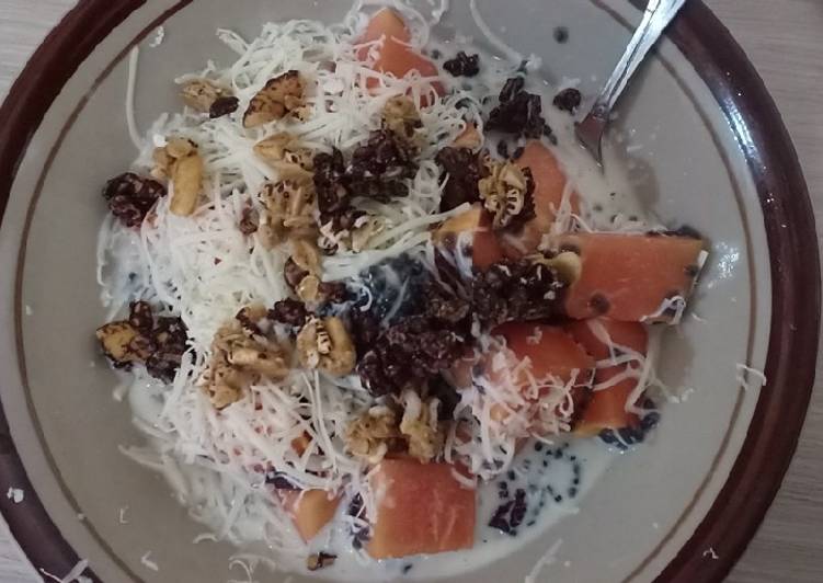 Resep masakan Makan pagi sehat pepaya | Cara Bikin Makan pagi sehat pepaya Yang Bisa Manjain Lidah