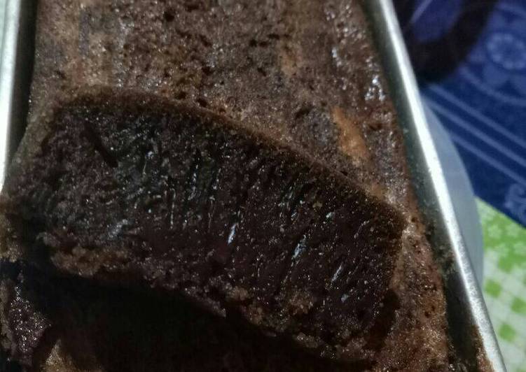 langkah buat Bolu caramel / sarang semut yang kenyang