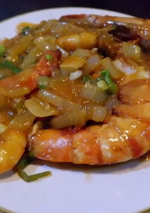 Foto resep Udang Saus Padang Nendang