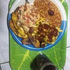 A picture of Potato and Plantain Fries.