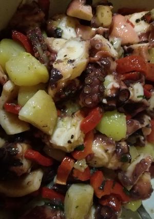 Foto di La mia insalata di polpo