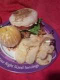 Southern pan-fried chicken sandwich
