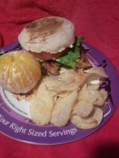 A picture of Southern pan-fried chicken sandwich.