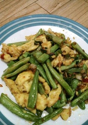 Foto resep Buncis goreng telur orak arik