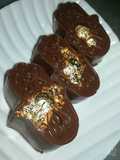 ڨاطو الخمسة الذهبية بالشوكولا khûmssa 🌰🍫