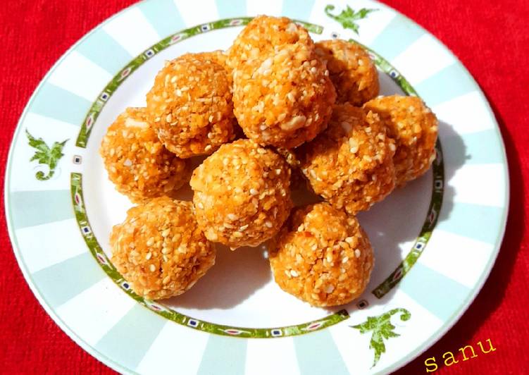 Steps to Prepare Award-winning Peanut ladoo