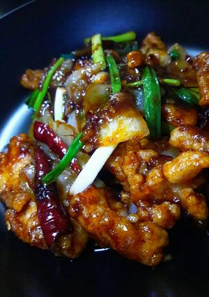 รูปของ ไก่ผัดเม็ดมะม่วง