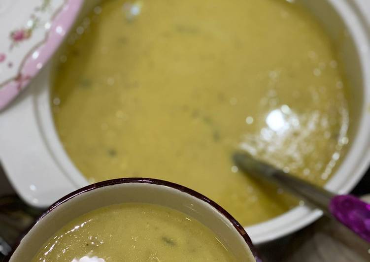 شوربه الذره بالدجاج 🥰