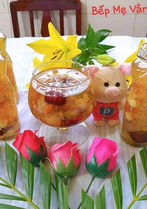 Hình của món Chè dưỡng nhan.
