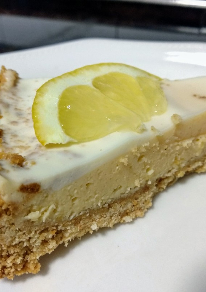 Una foto de Tarta de limón de mi hija Antía