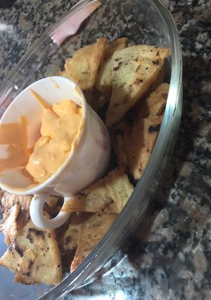 Una foto de Nachos caseros
