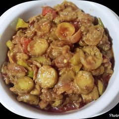 A picture of Turai ki sabzi.