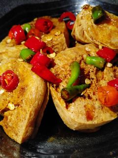 Foto resep Tahu sambal kecap