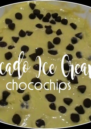 Foto resep Eskrim Alpukat Blender