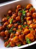 Boiled Black Chikpeas
