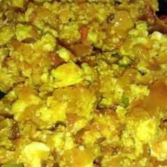 Paneer bhurji A picture of Paneer bhurji.