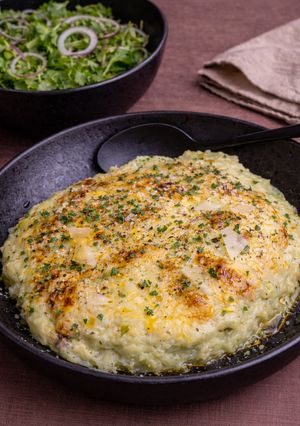 Une photo de Parmentier poulet & brocoli
