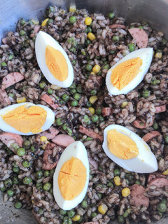 Foto di INSALATA FREDDA DI RISO CON PATE' DI OLIVE