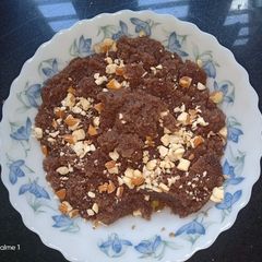 A picture of Chocolate Halwa.