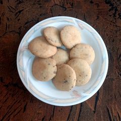 A picture of Chocolate cookies 🍫🍪🍪without oven.