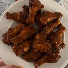 A picture of Air fryer Hot Wings.
