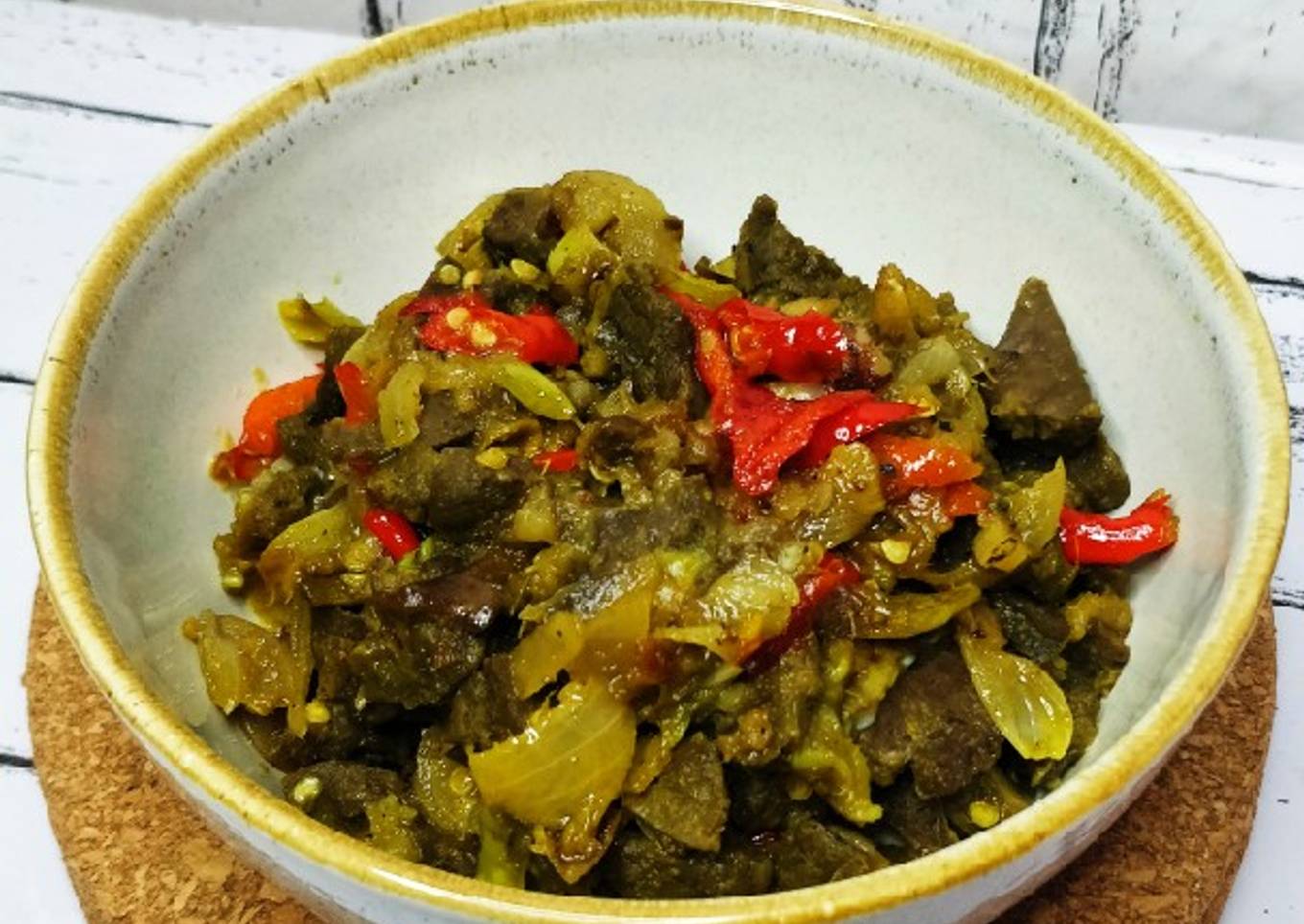 Oseng Paru Sapi