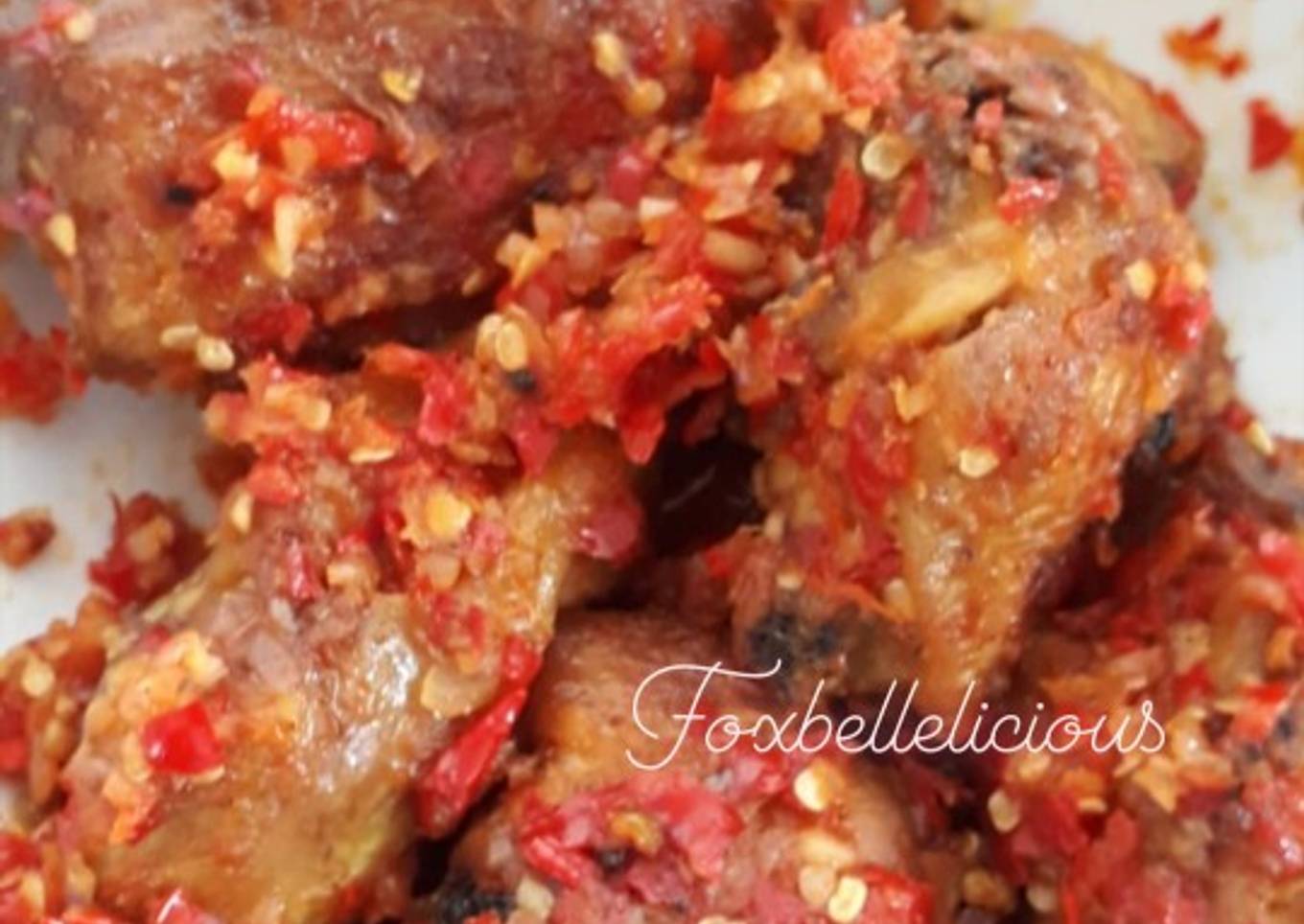 Ayam / ikan balado
