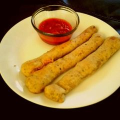 A picture of Easy Garlic Herb and Cheese Breadsticks.
