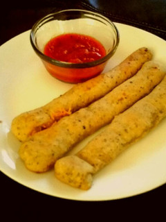 A picture of Easy Garlic Herb and Cheese Breadsticks.