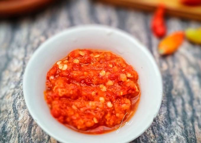 Yuk intip, Bagaimana cara membuat Sambal Tomat Nasi Kebuli  enak