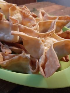 Foto resep Pangsit goreng udang ayam