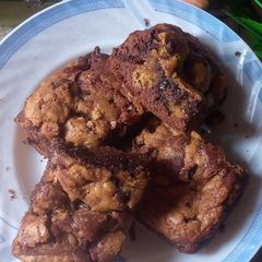 A picture of Brookie brownies best ever cookie brownie.
