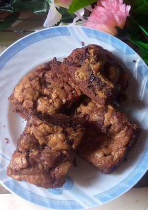 A picture of Brookie brownies best ever cookie brownie.