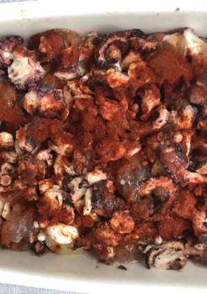 Una foto de Pulpo con patatas