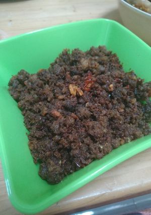 Foto resep Oncom Bubuk Gurih pedas