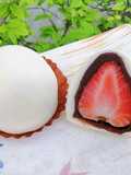 Strawberry Daifuku with Red Bean