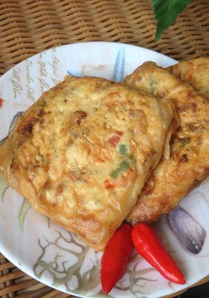 Foto resep martabak tahu mercon