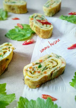 Foto resep Tamagoyaki a.k.a telur dadar gulung